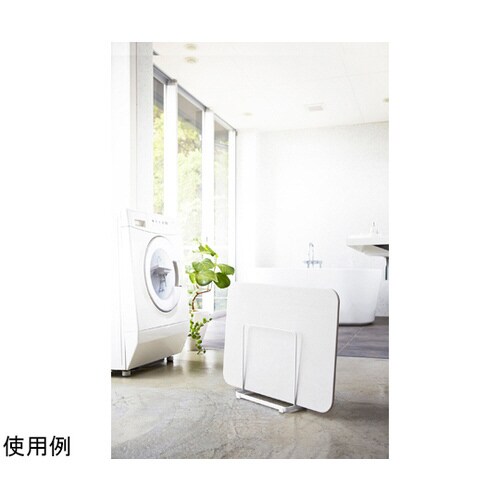 珪藻土バスマットスタンド プレート ホワイト