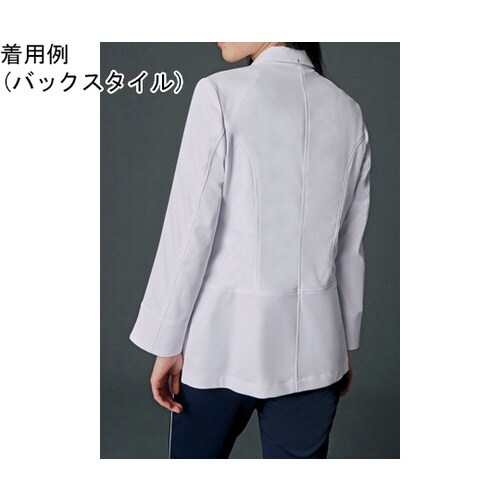 ドクターコート レディス長袖 ホワイト L