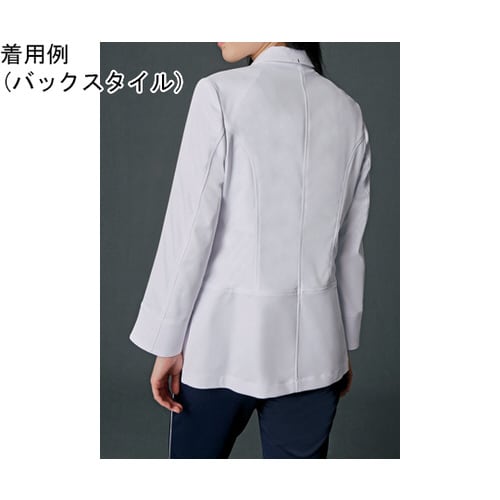 ドクターコート レディス長袖 ホワイト S