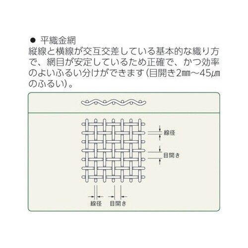 ふるい(試験用・鉛フリー) 目開き/180μm