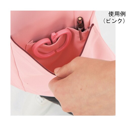 スクラブ 兼用 半袖 ピンク/ワイン S