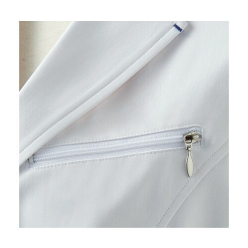 ドクターコート メンズ長袖 ホワイト M