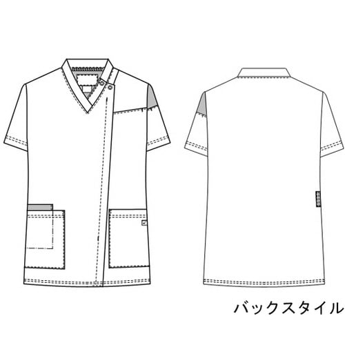 男女兼用スクラブ Tネイビー L