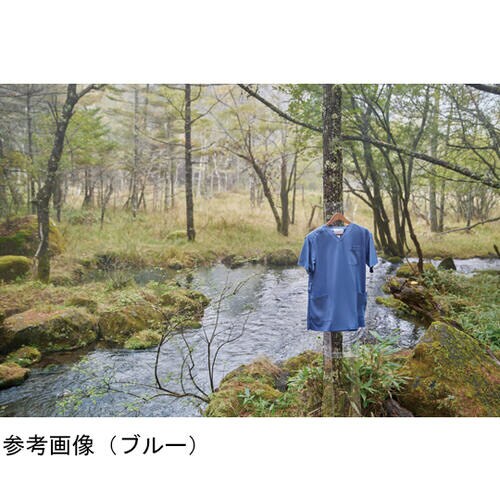 男女兼用スクラブ ネイビー S