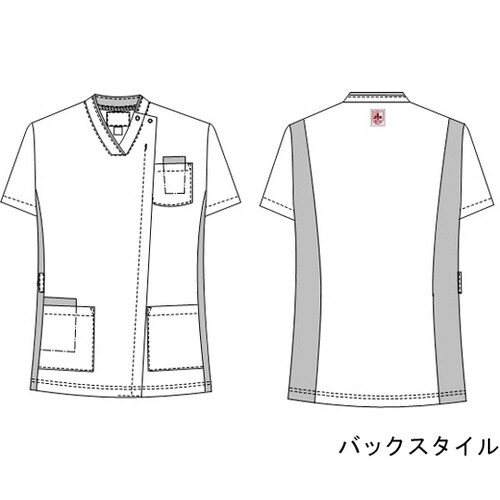 男女兼用スクラブ Tネイビー BL