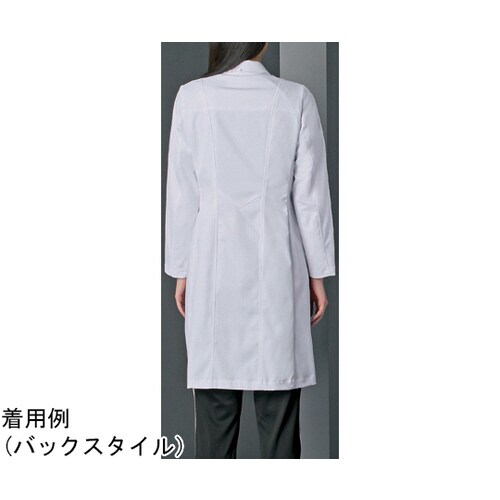 ドクターコート レディス長袖 ホワイト 3L