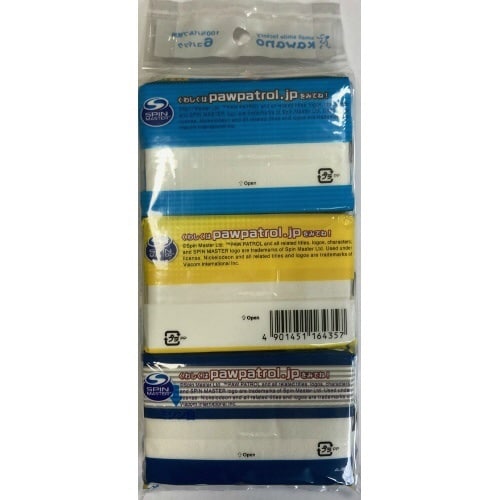 パウ・パトロールミニポケットティシュ6P×50