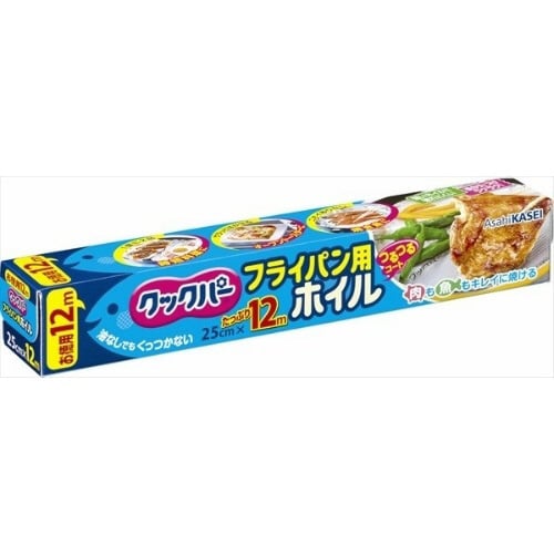 クックパ― フライパン用ホイル25CM×12M