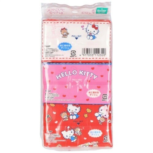ミニポケットティシュハローキティ6P×50