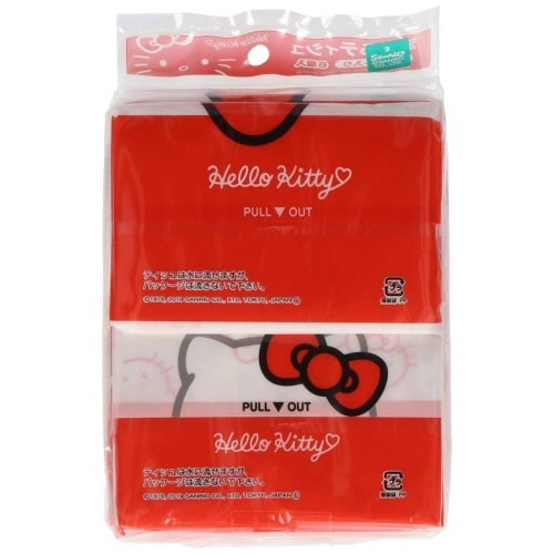 キティプリント6P(ポケットティッシュ)×50