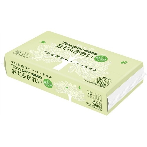 タウパおてふきれいエコM紙包装タイプ200枚×35