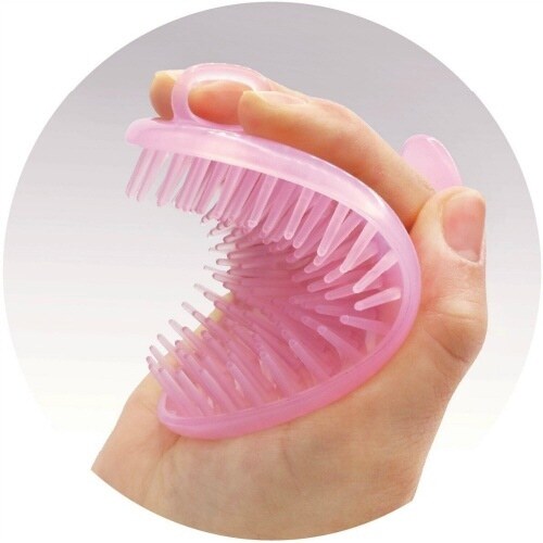 超やわらかフィット!!シャンプーブラシピンク