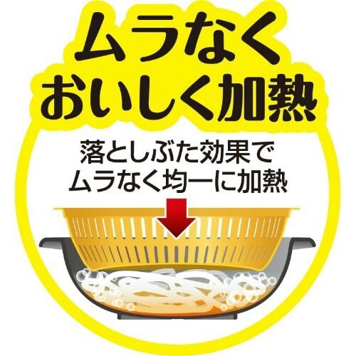 レンジでぶっかけうどん