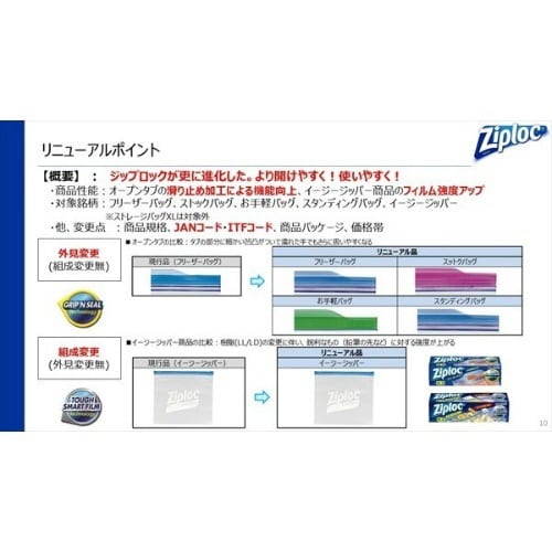 ジップロック お手軽バッグS40枚入