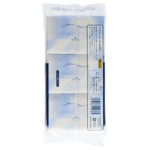 アクウェル水に流せるポケット12P×10