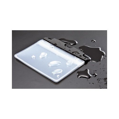 名札用ケース ヨコ名刺2枚収納10枚 黒