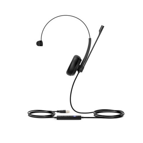 片耳USB有線コントローラーつきヘッドセット