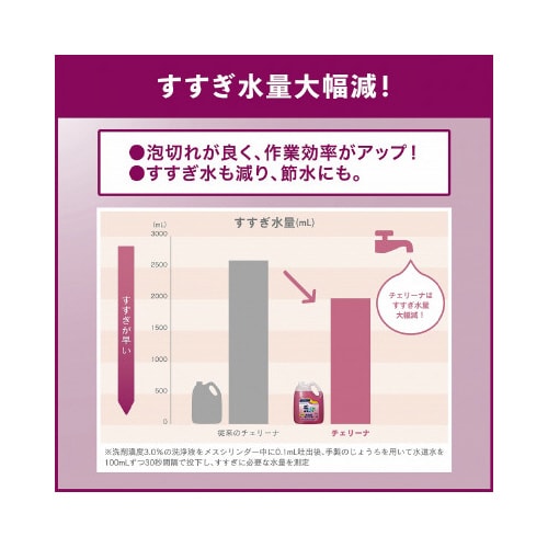 食器用洗剤 チェリーナ 4.5L 業務用