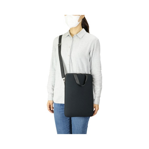 PCタブレット用クッションケースL(ショルダー付)