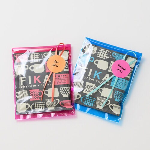 ネオンピンクOPPギフトバッグ 3 50枚入×5