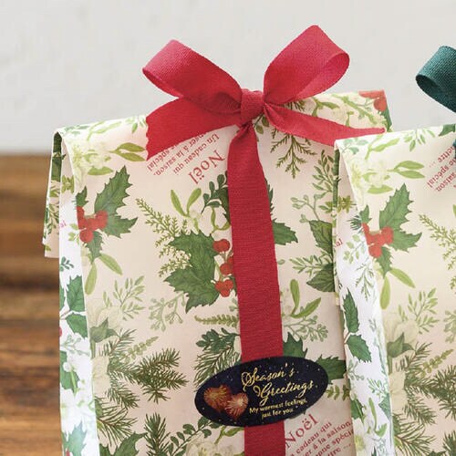 コットンブレンドリボンレッド 7 1巻入×4