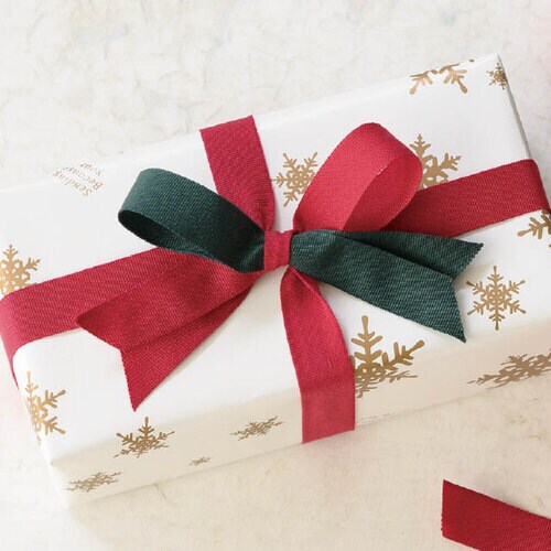 コットンブレンドリボンレッド 7 1巻入×4