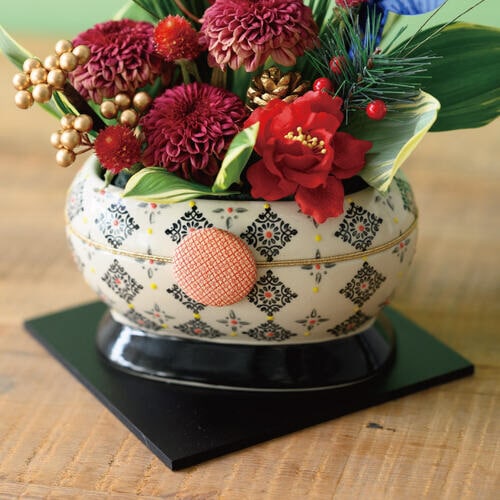 アンティークきものアソートゴムタッグ 5個入×3