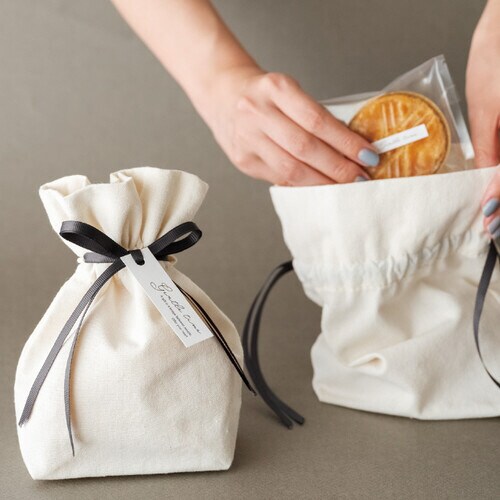 無地巾着バッグ S 10枚入