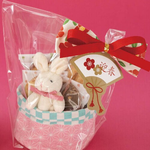 和風ワイヤータイ 3 つばき 10個入×3