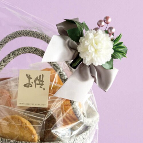 フルリールアレンジクリップ付S ホワイト 10個入