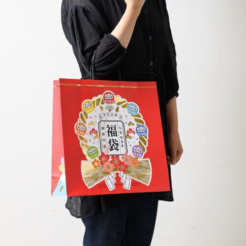 七色だるま福袋ペーパーバッグ 3 10枚入