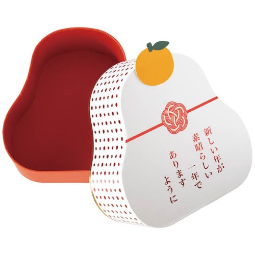 えんぎもの貼箱 M 鏡餅 4個入