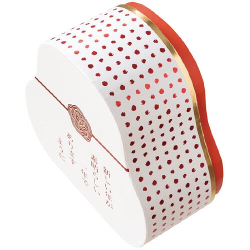 えんぎもの貼箱 M 鏡餅 4個入