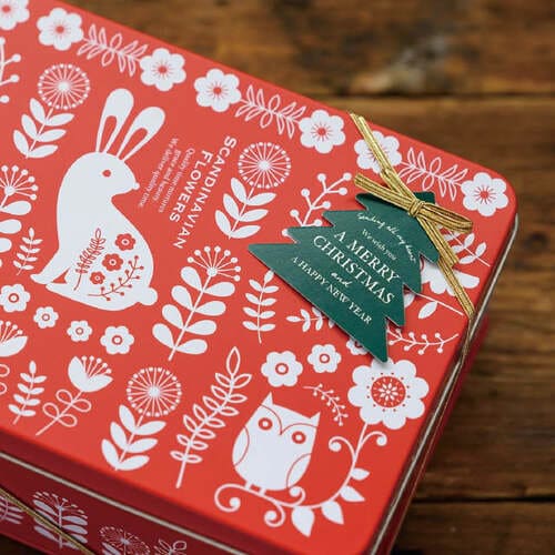 クリスマスゴムタッグ ツリー 1 10枚入×3