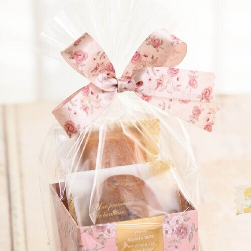 アンティークフラワーサテンリボンピンク 2巻セット