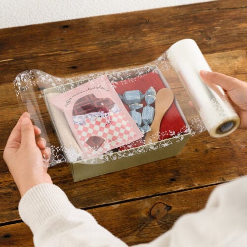 ラッピングロール ブルーム16cm幅 3巻セット