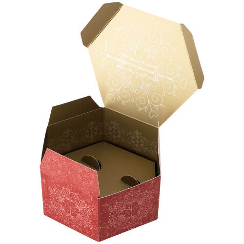 クリスタル六角ギフトボックス M 10枚入×2