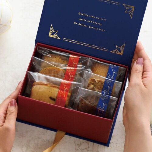 クリスタルワンタッチ貼箱 M 6個入