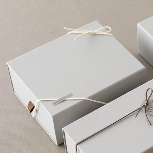 グレイッシュスタイルスリーブ貼箱 1 4個入