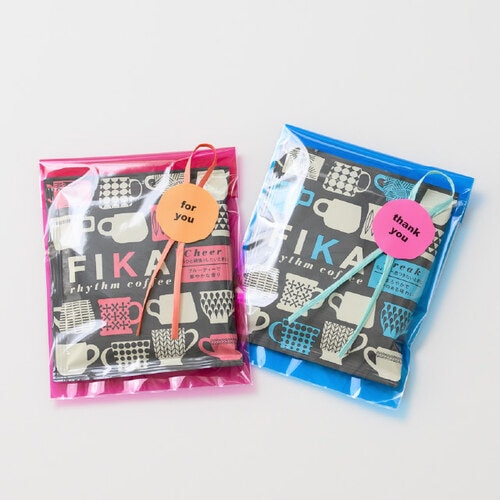 ネオンブルーOPPギフトバッグ 3 50枚入×5