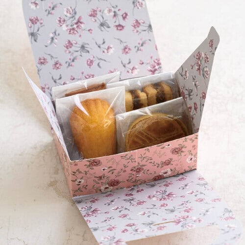 アンティークフラワーBOXバッグ型1 20枚入