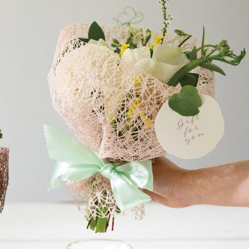 ファブリックレースロール 8 ミルクティ 1巻入