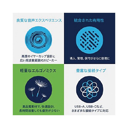 322 ヘッドセット USB