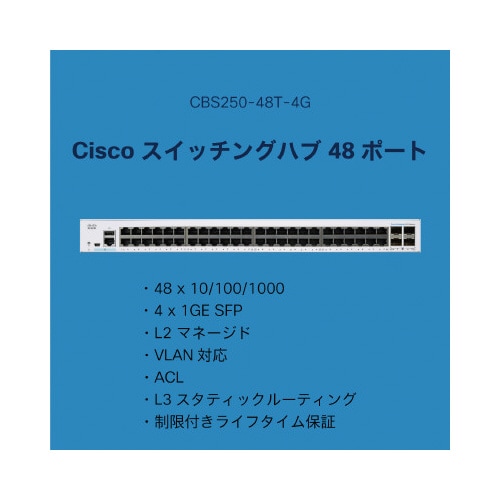 CBS250 48ポートスイッチングハブ