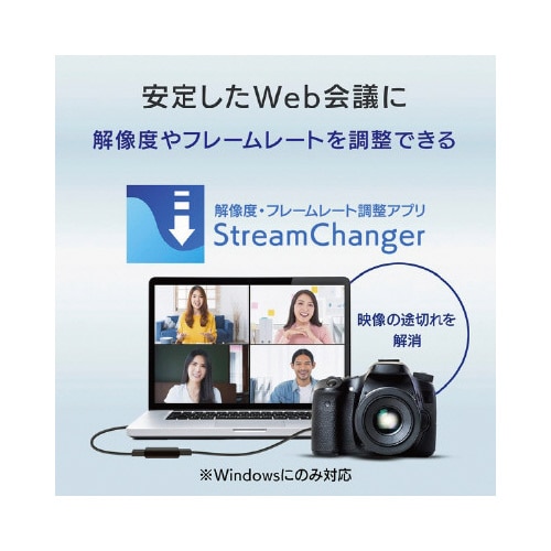 4K対応 HDMI⇒USB変換アダプター