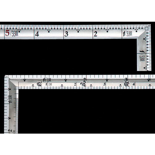 曲尺高級角厚 裏面角目 匠甚五郎