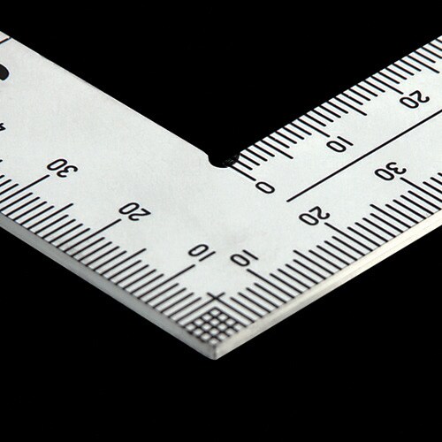 曲尺厚手広巾 表裏同目 6段目盛