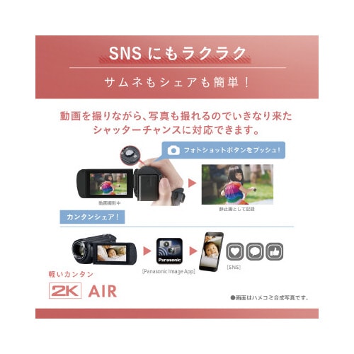 デジタルハイビジョンビデオカメラHCーV495M