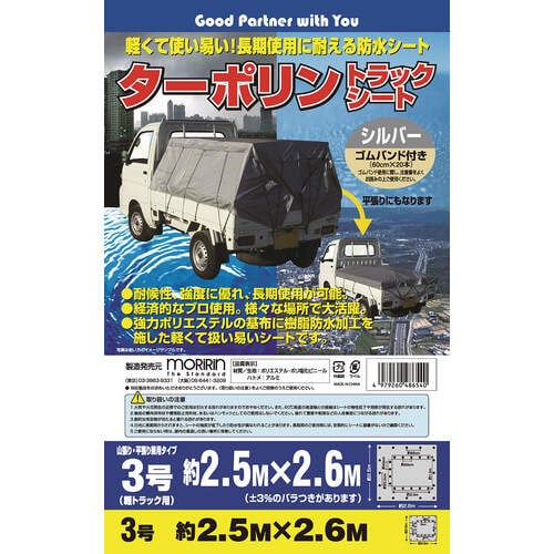 ターポリントラックシルバー3号 1個
