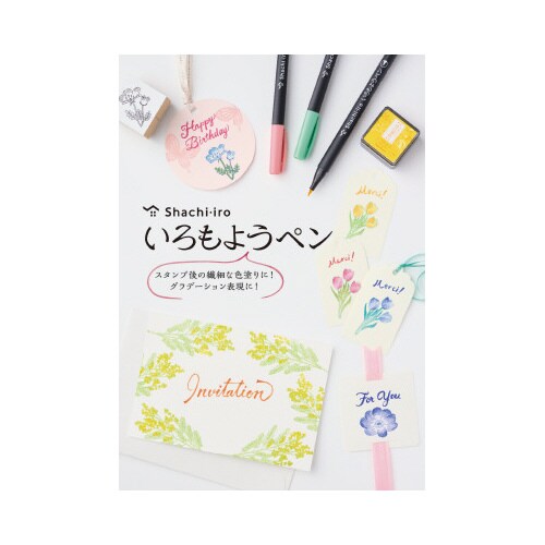 いろもようペン 6本セット さやか